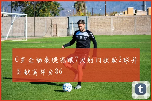 C罗全场表现亮眼7次射门收获2球并贡献高评分86