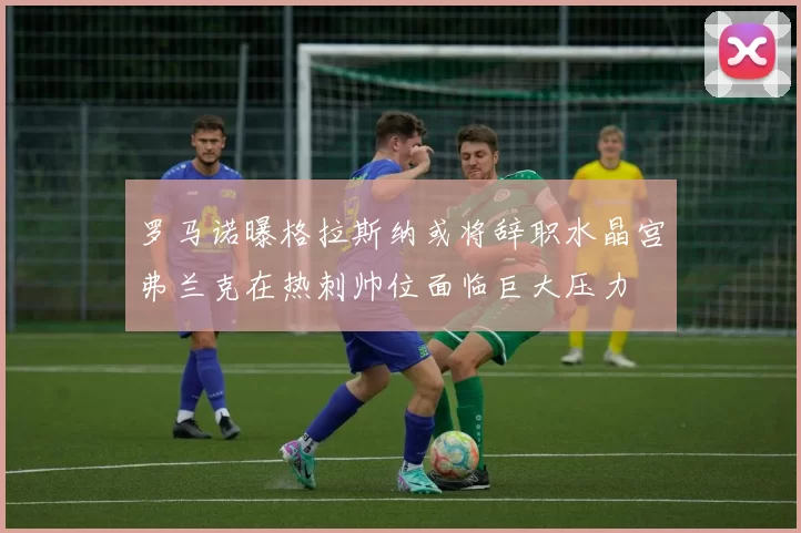 罗马诺曝格拉斯纳或将辞职水晶宫弗兰克在热刺帅位面临巨大压力